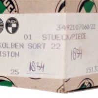 ELKO – ⦰ 38 mm Kolben – Höhe: 42 mm - Bolzen ⦰ 12mm – PUCH Maxi / KTM Hobby – Bild 4