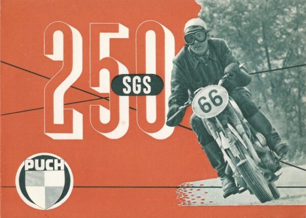 PUCH 250 SGS – Original Prospekt – Ungebraucht aus deutschen Händlerbeständen !!