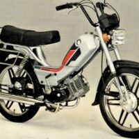 AUFKLEBERSATZ – PUCH X 50-4 (SILVER SPEED) komplett