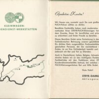 Originales KUNDENDIENST- WERKSTÄTTENVERZEICHNIS – STEYR-PUCH - Juni 1959 (kein Nachdruck) – Bild 3