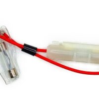 Sicherungskabel+10 Ampere-Sicherung – PUCH LIDO SL 50 / SE 80 + SUZUKI CS 50 / CS 80 – NEUTEIL (NOS) – Bild 2