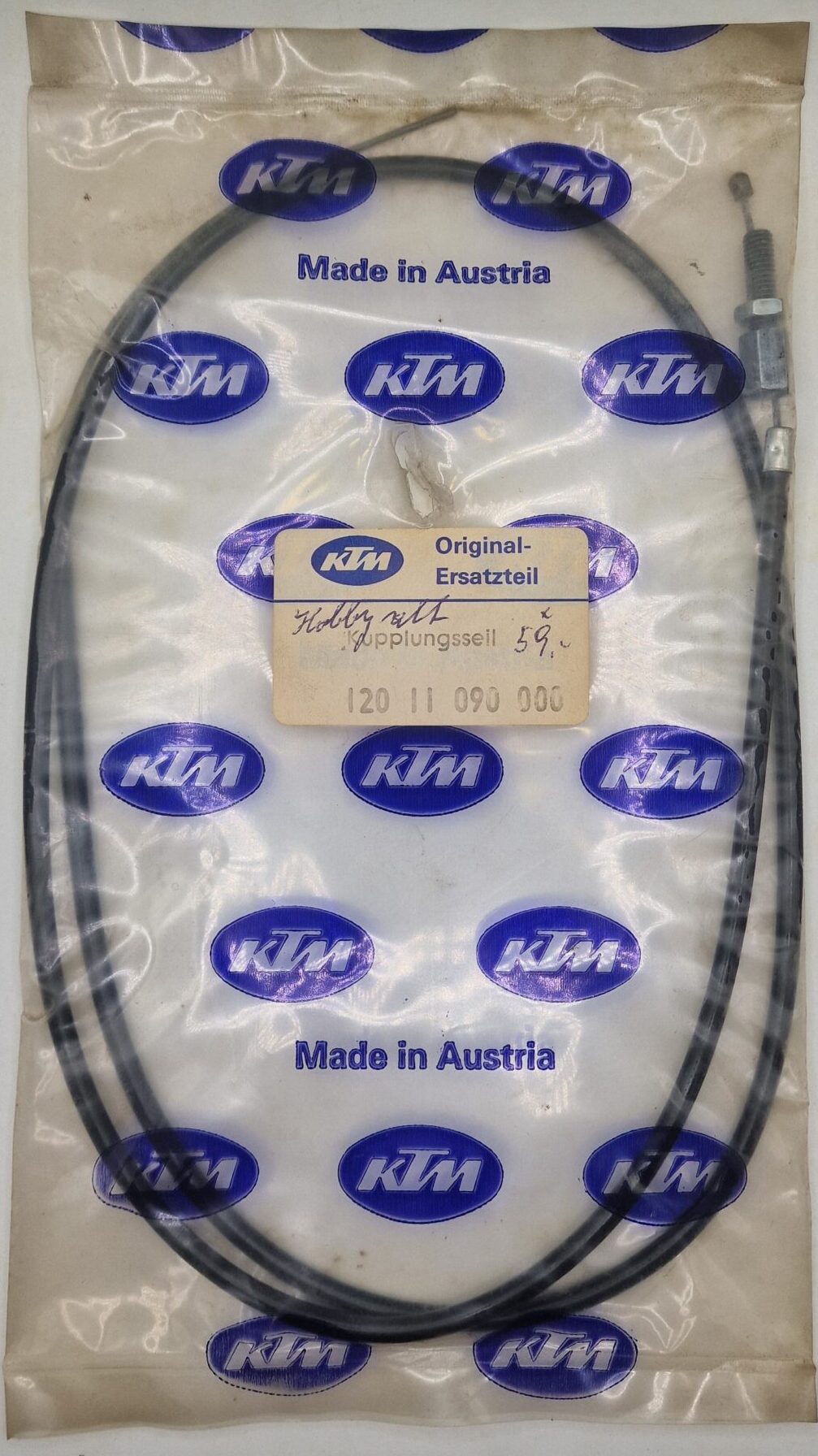 Original KTM Hobby Ersatzteil – Kupplungsseil– schwarz (NOS)