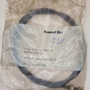 Puch Maxi N / Sprinter – Handbremszug – schwarz (NOS)