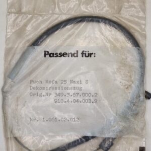 Puch Maxi L,S –Dekompressorseil – schwarz (NOS)