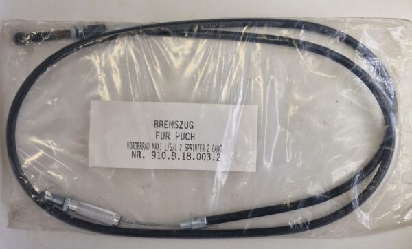 Puch Maxi L/S/L2/S2/Sprinter - Bremsseil vorne - Schwarz