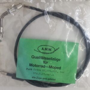 Puch Cobra GT/GTS/GTL - Gaszug - schwarz