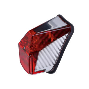 Rücklicht - Puch M50, S, SE, R, GP -Replica rot/silber